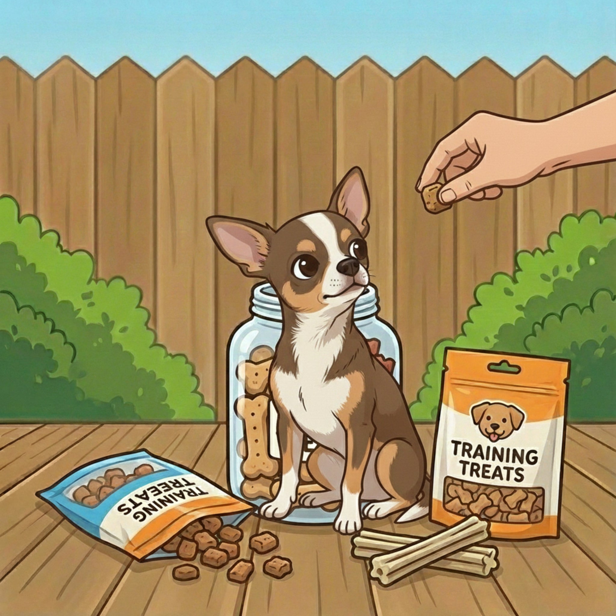 חטיפי אילוף לכלבים