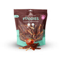 חטיף FOODIES ברווז על מקלוני עור בקר, 1 ק"ג חטיפים לכלבים 1030 FOODIES