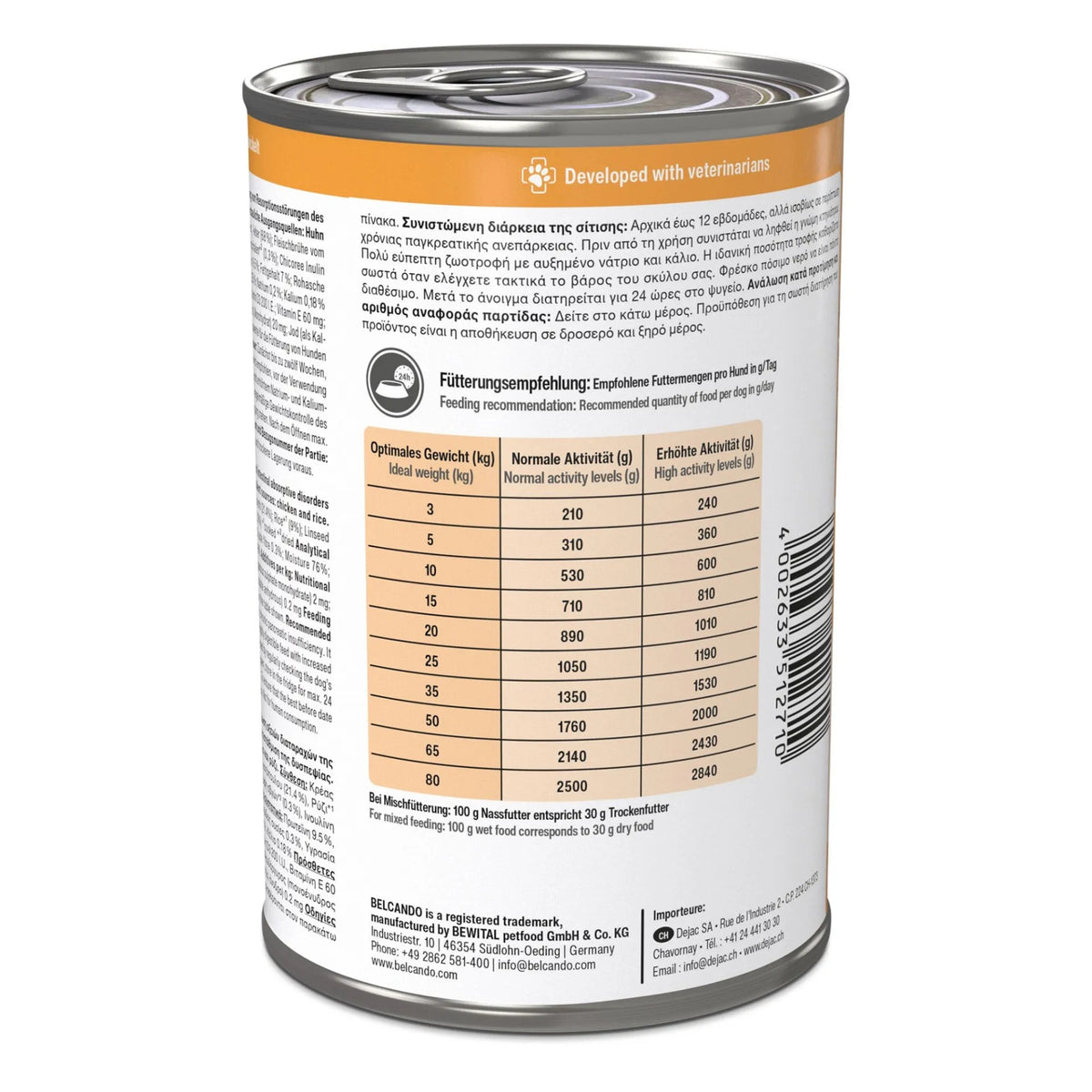 בלקנדו וטליין גסטרו – מזון רפואי רטוב לכלבים עם בעיות עיכול | BELCANDO VETLINE GASTRO שימורים לכלבים 1_169180dc-03b9-43c9-a7a2-a29755573d2d Belcando