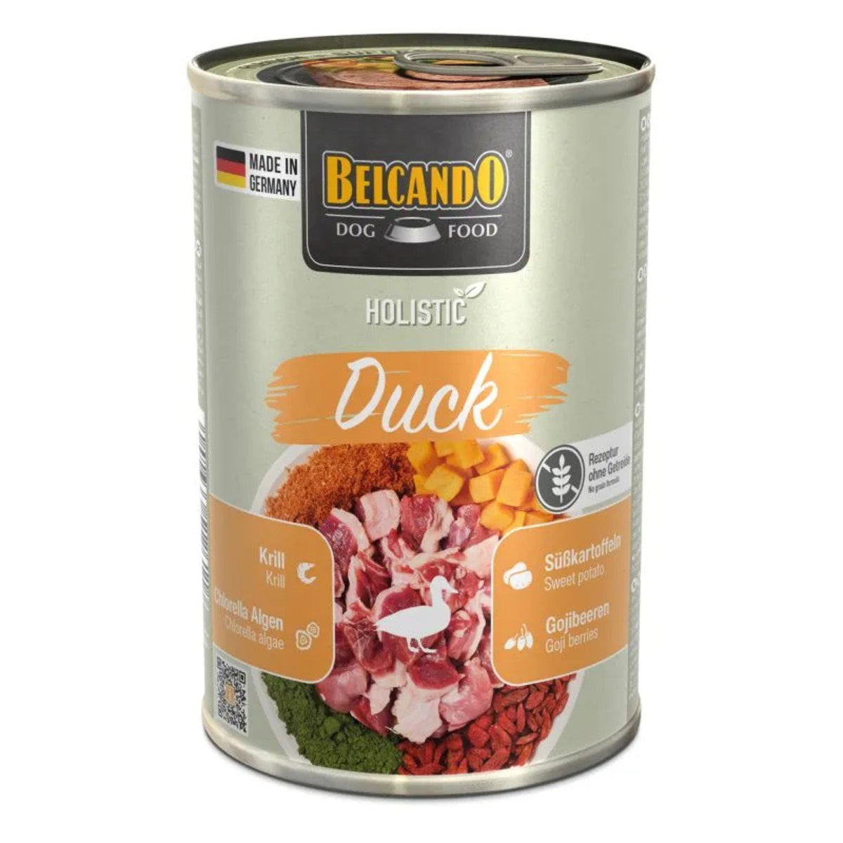 שימורי בלקנדו Belcando Holistic Duck – ברווז ארומטי עם שכבת סופרפוד הוליסטית 400 גרם שימורים לכלבים 2_b338a189-b1fd-4872-bba8-fa156f4821e8 Belcando