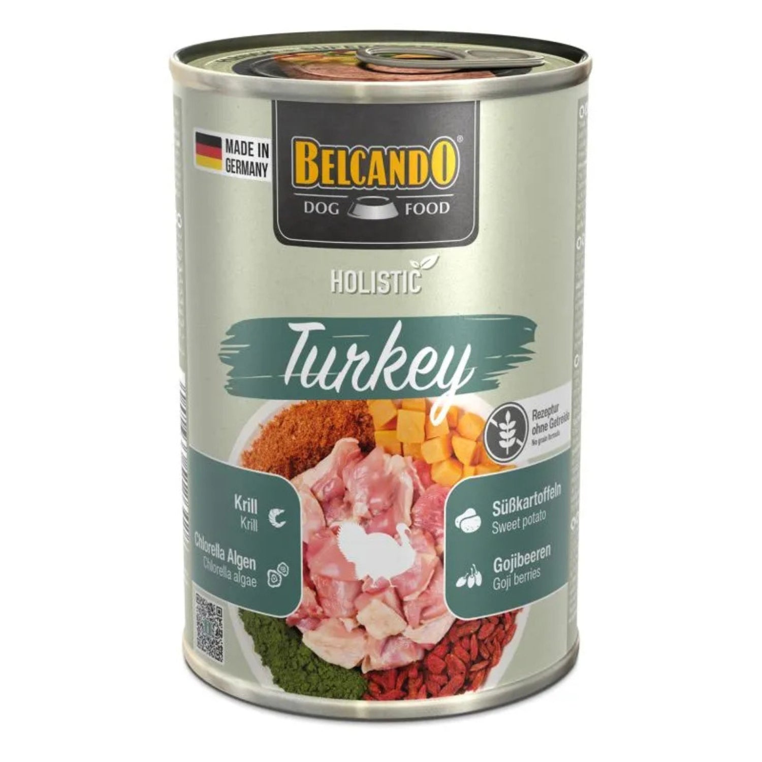 שימורי בלקנדו Belcando Holistic Turkey – הודו משובח עם שכבת סופרפוד הוליסטית 400 גרם שימורים לכלבים 2_e79b636b-1e25-4fe0-9d7c-8c9a991a7600 Belcando