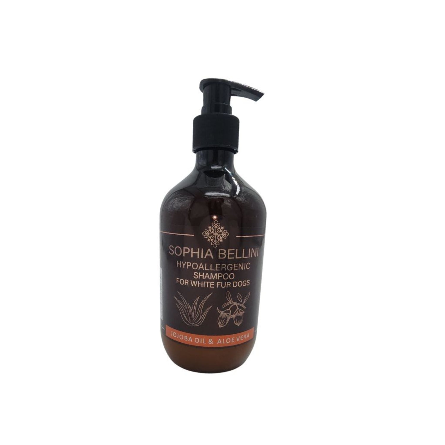 Sophia Bellini – שמפו היפואלרגני לפרווה לבנה (500 מ"ל) שמפו לכלבים 2_e80e98bd-49b5-4771-8fde-e453aec00692 SOPHIA BELLINI