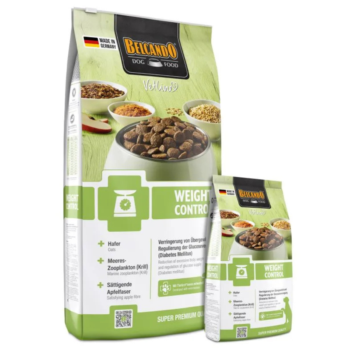 בלקנדו Belcando Vetline Weight Control - מזון רפואי להפחתת משקל ואיזון סוכרת 7.5 ק״ג מזון לכלבים 3 Belcando