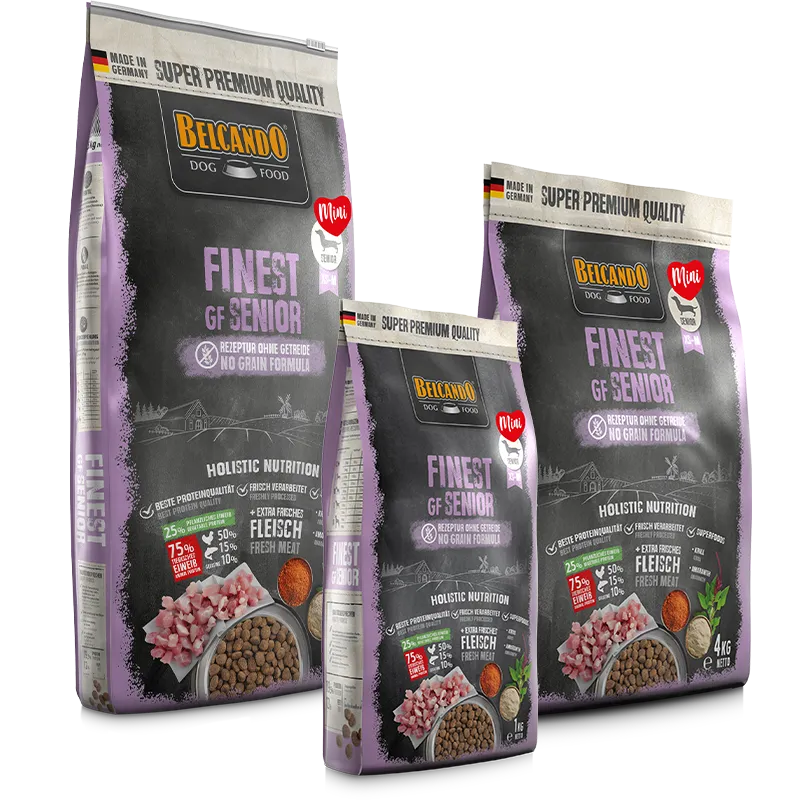 בלקנדו פיינסט סניור 12.5 קג מזון לכלבים ללא דגנים