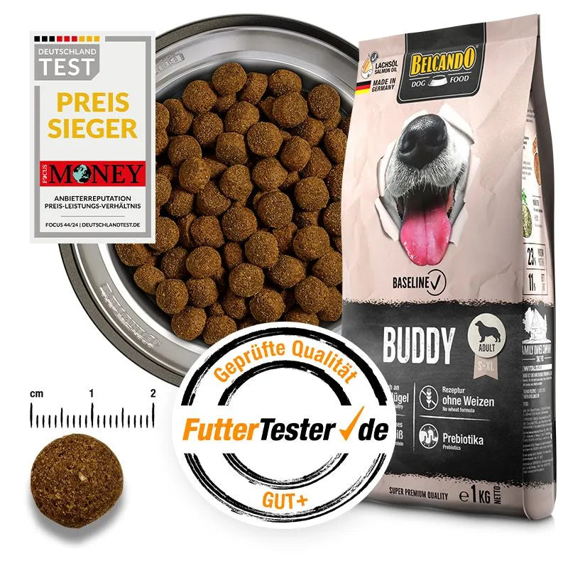 Belcando Baseline Buddy – מזון יבש לכלבים בלקנדו באדי בוגרים 12.5 ק״ג מזון יבש לכלבים balqendoh-budi-bakr-lala-dganiim-12-5-kg-620 Belcando