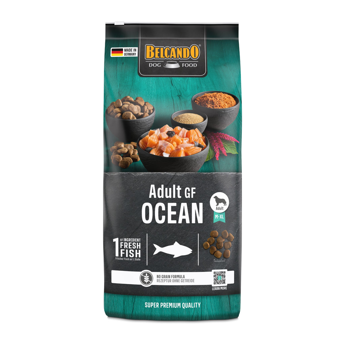 בלקנדו דגי ים ללא דגנים 12.5 ק״ג Belcando Adult GF Ocean
