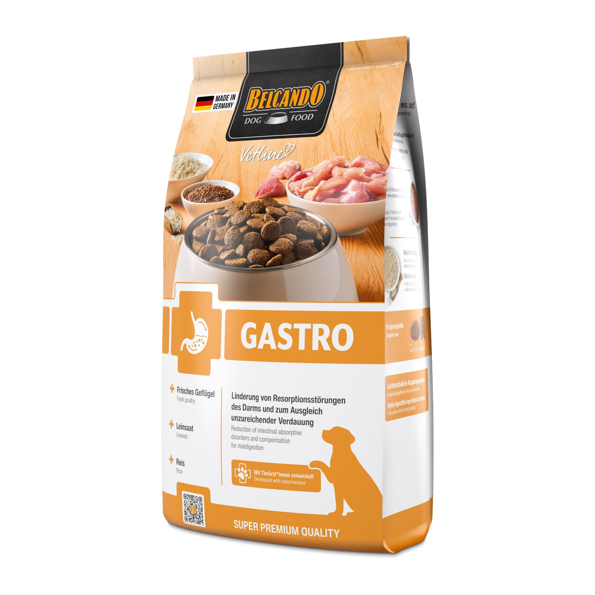 בלקנדו Belcando Vetline Gastro - מזון רפואי לכלבים רגישים גסטרו  1.8 ק״ג