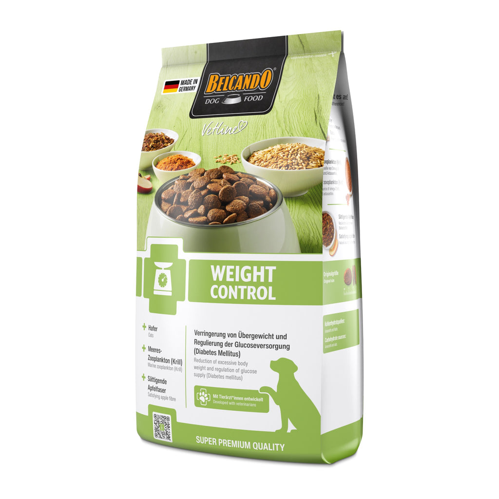 Vetline Weight Control מזון יבש רפואי לכלבים להפחתת משקל ואיזון סוכרת 1.8 ק"ג