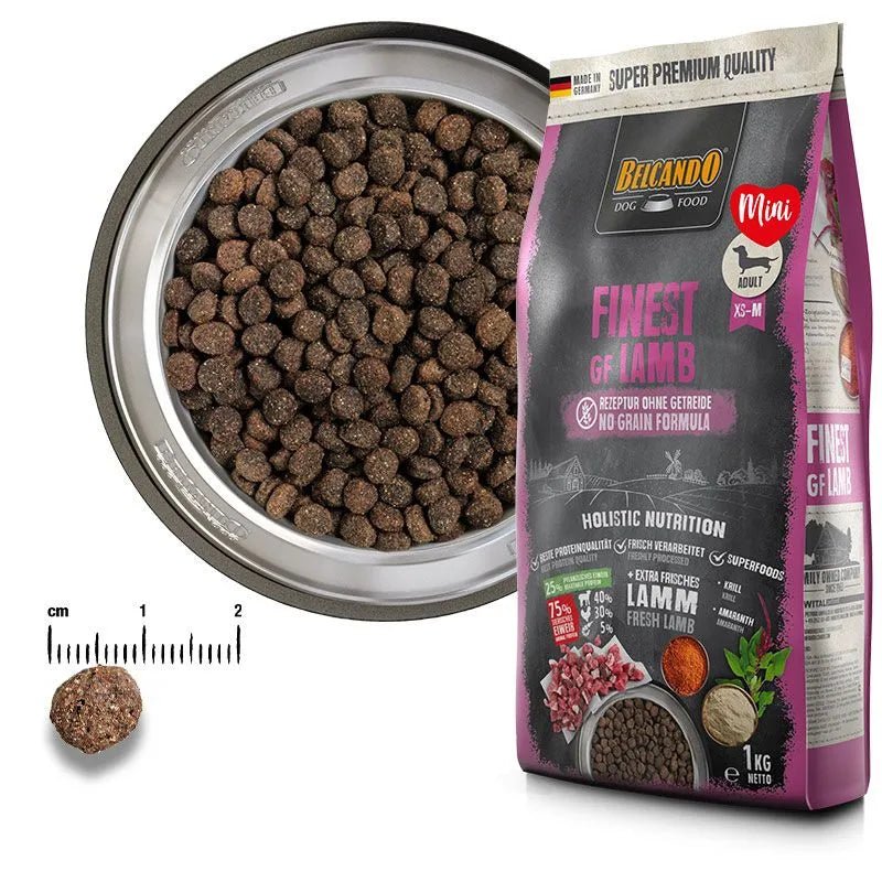 בלקנדו פיינסט כבש נטול דגנים מזון לכלבים ללא דגנים 4 ק״ג