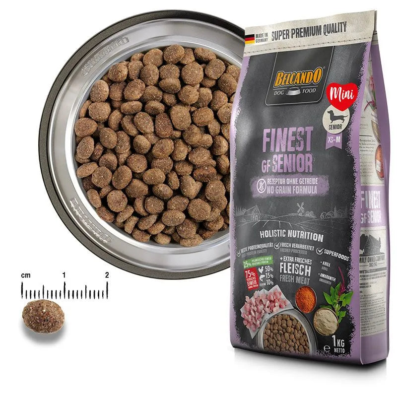 בלקנדו פיינסט סניור 12.5 קג מזון לכלבים ללא דגנים