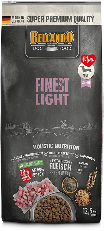 בלקנדו פיינסט לייט מזון יבש לכלבים 12.5 ק״ג