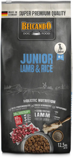 בלקנדו ג’וניור כבש ואורז 12.5 ק’ג מזון לכלבים - מזון לכלבים