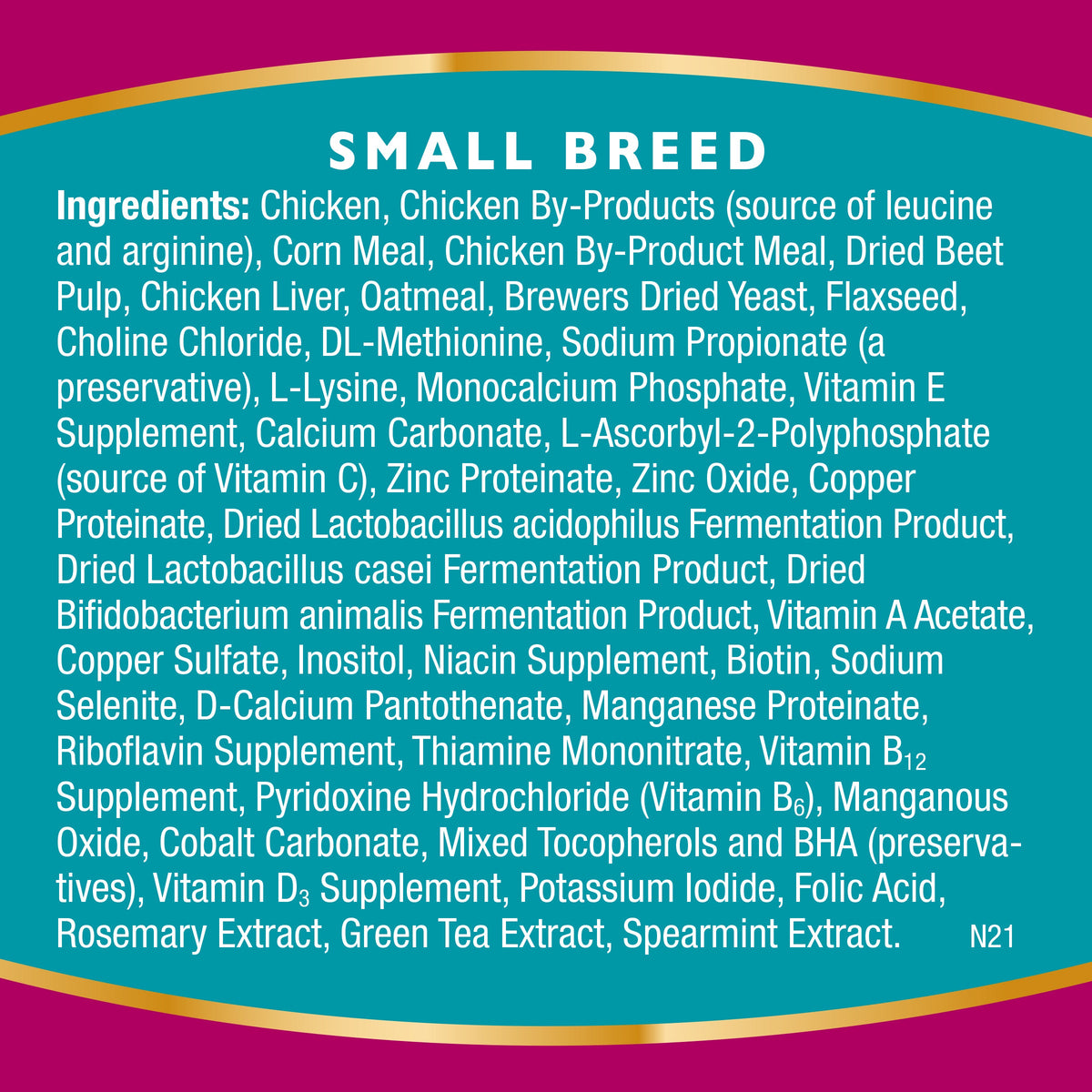 ביל ג’ק לכלב בררן גזע קטן 2.7 ק’ג