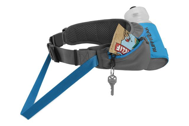 חגורת מותן לריצה Trail Runner Dog Leash Belt System - GRANITE GRAY