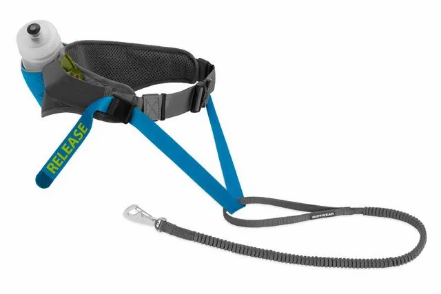 חגורת מותן לריצה Trail Runner Dog Leash Belt System - GRANITE GRAY