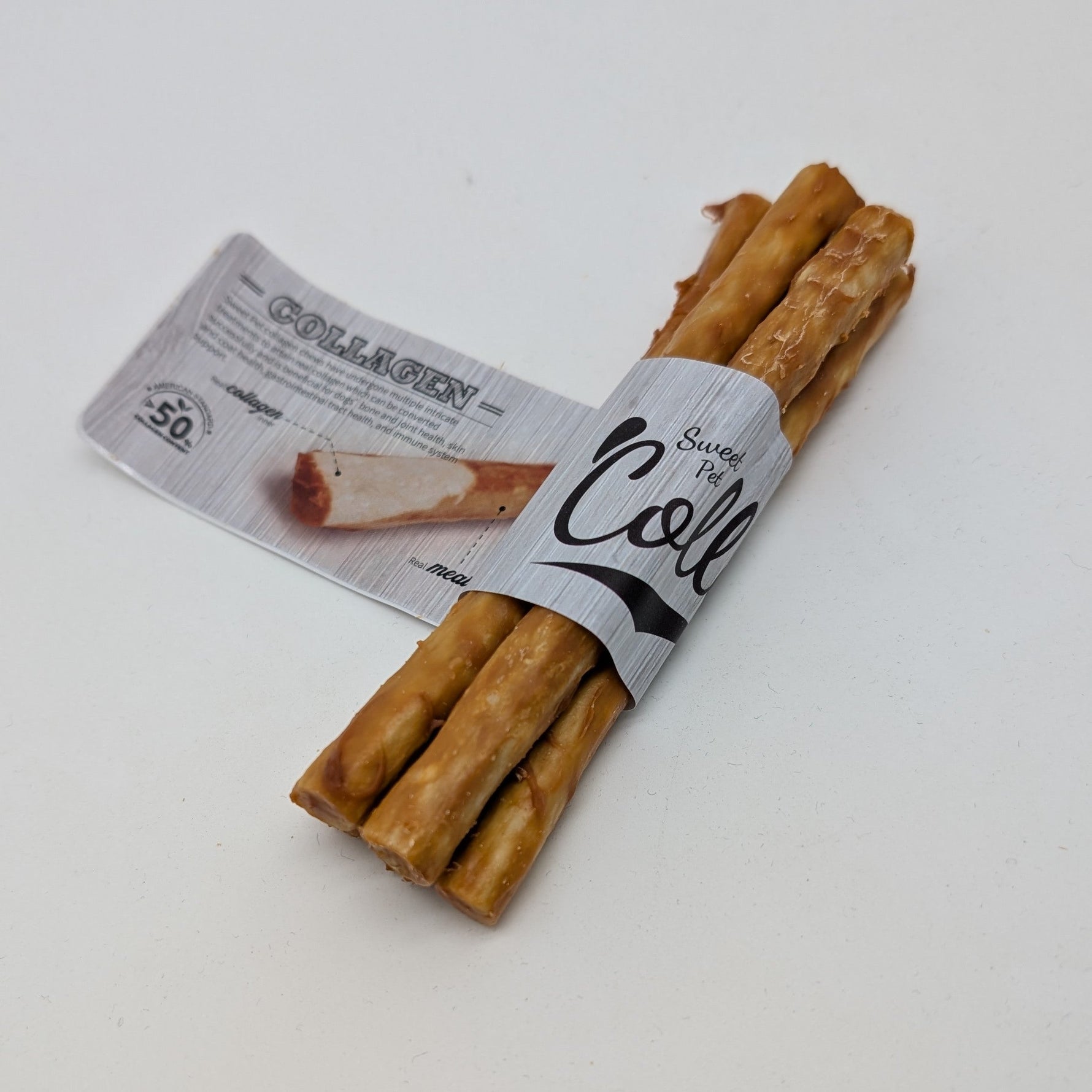 חטיף לכלב קולגן מיני רול עוף 5 יח’ 35 גרם