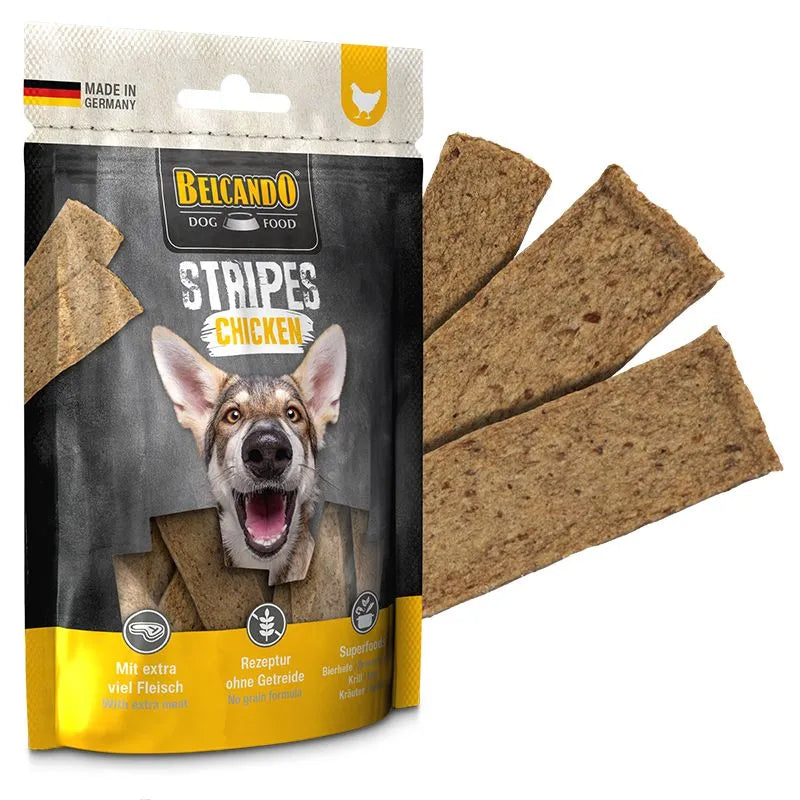 חטיף Belcando Stripes Chicken 70 גרם