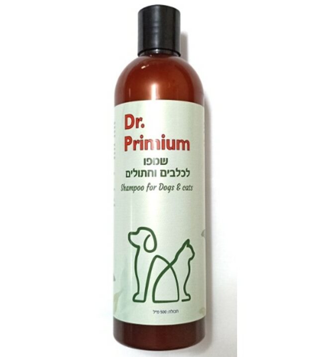 ד’ר פרימיום שמפו לכלבים וחתולים בניחוח לוונדר – 500 מ’ל