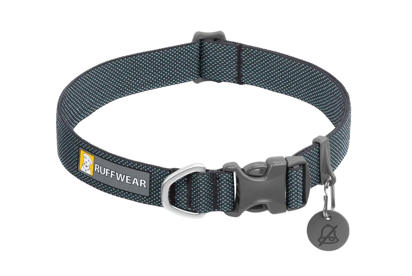 Hi & Light Lightweight קולר ראפוואר Basalt Gray קולר לכלבים hi-and-light-lightweight-qolr-rapoar-basalt-gray-9-11-in-23-28-cm-421 Ruffwear