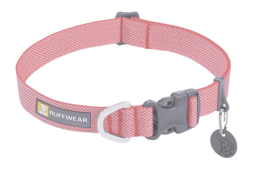 Hi & Light Lightweight קולר ראפוואר Salmon Pink קולר לכלבים hi-light-lightweight-quolr-rapuuaar-salmon-pink-9-11-in-23-28-cm-947 Ruffwear