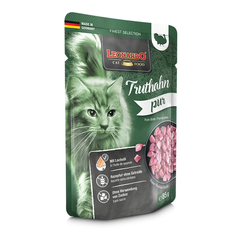 לאונרדו מחית לחתולים הודו 85 גרם