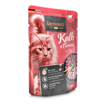 לאונרדו מחית לחתולים עגל וירקות 85 גרם