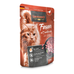 לאונרדו מחית לחתולים פסיון וחמוציות 85 גרם