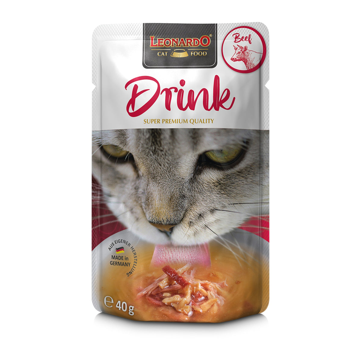משקה בקר לחתולים Leonardo Drink Care