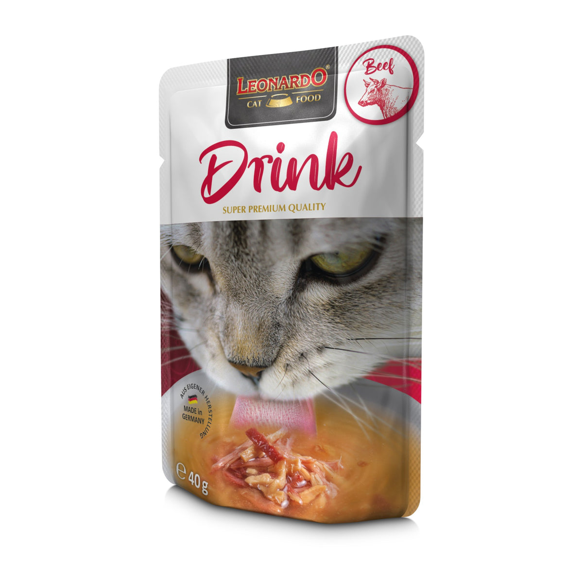 משקה בקר לחתולים Leonardo Drink Care