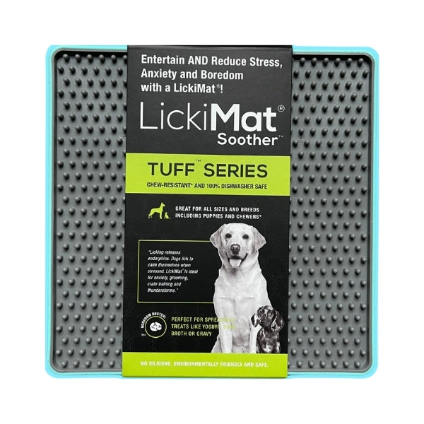 ליקי מט סוט'ר Soother קשיח טורקיז כלי מזון ומים likiki-met-soter-soother-ksih-turkiz-363 LICKIMAT