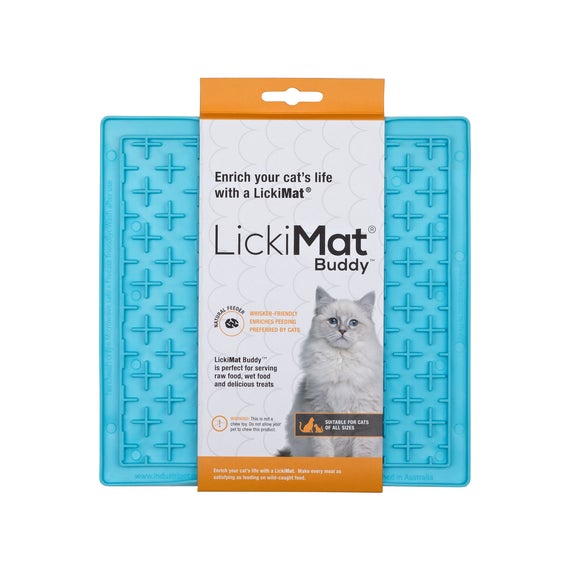 ליקי מט באדי לחתולים Lickimat Cat Buddy כלי מזון ומים liqki-mt-badi-lhytulim-lickimat-cat-buddy-730 LICKIMAT
