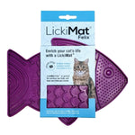 ליקי מט לחתולים Felix סגול כלי מזון ומים liyki-mt-lhtulim-felix-sagol-759 LICKIMAT