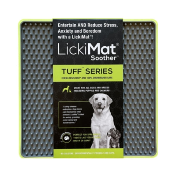 ליקי מט סוט'ר Soother קשיח ירוק כלי מזון ומים liyki-mt-soter-keshiq-yurok-788 LICKIMAT