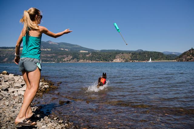 lunker floating ראפוור צעצוע לכלב