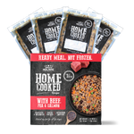 מזון טבעי לכלבים Absolute Holistic בקר אפונה וסלמון 375 גרם