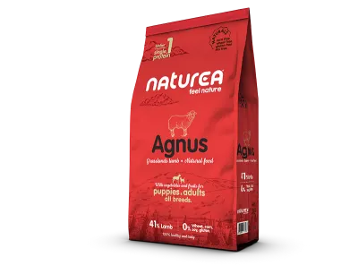 נטוראה כבש בוגר מזון לכלבים ללא דגנים 12 ק״ג