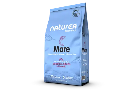 נטוראה סלמון בוגר מזון לכלבים ללא דגנים 12 ק״ג