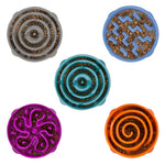 פאן פידר צלחת האכלה איטית לכלב בינוני