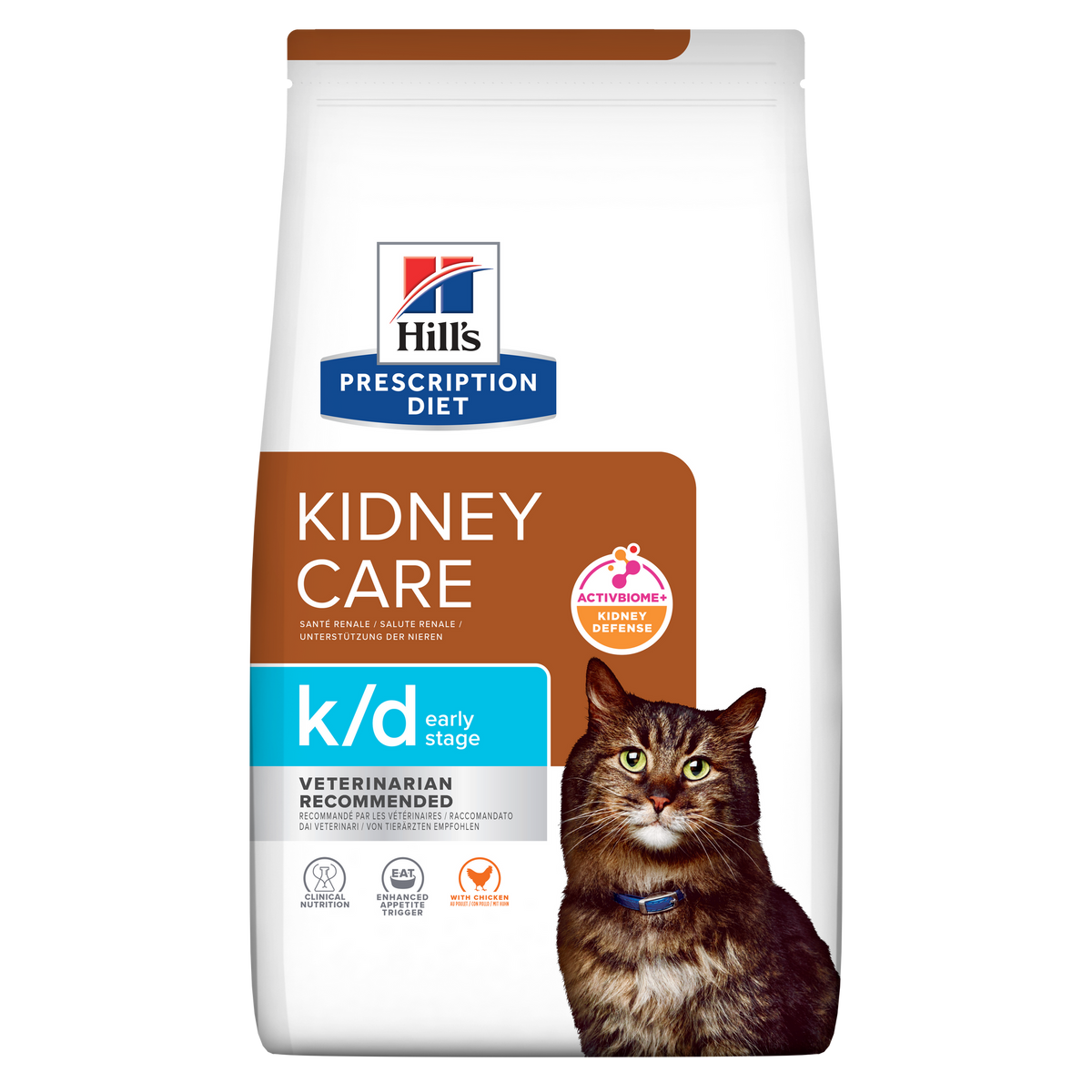 הילס Prescription Diet k/d Early Stage לחתולים – תמיכה מוקדמת בכליות 3 ק״ג