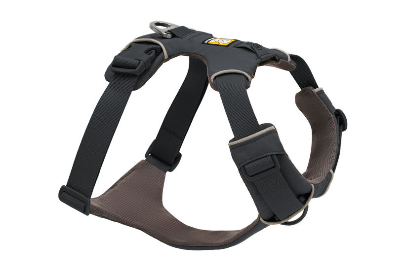 רתמה לכלב Front Range Dog Harness Basalt Gray רתמה לכלב rtmha-lkblb-front-range-dog-harness-basalt-gray-xxs-13-17-in-33-43-506 Ruffwear
