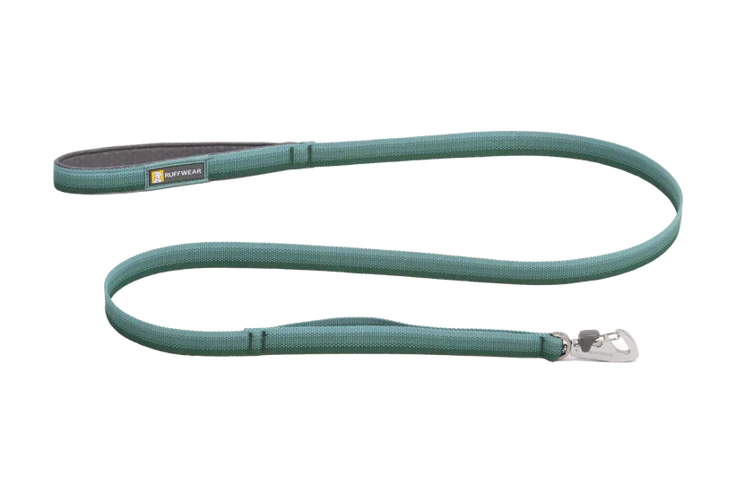 Ruffwear Front Range Leash - רצועה ארגונומית לכלבים עם ידית מרופדת River Rock Green רצוע לכלב ruffwear-front-range-leash-rtsua-arqunomit-lkblim-em-ydit-meruft-400 Ruffwear