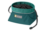 Ruffwear Quencher Cinch Top - קערת מזון מתקפלת לכלבים לטיולים - Tumalo Teal / Medium 1 L - כלי אוכל ומים
