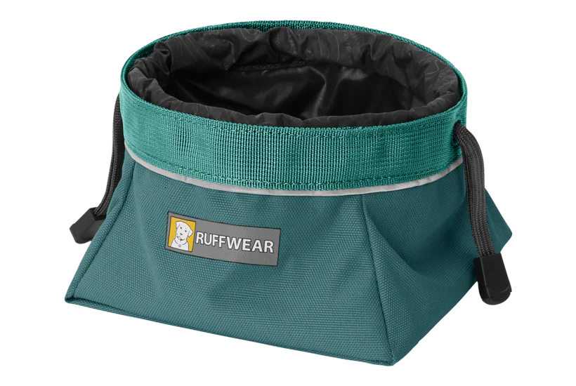 Ruffwear Quencher Cinch Top - קערת מזון מתקפלת לכלבים לטיולים - כלי אוכל ומים
