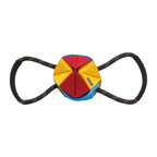 Ruffwear Webbing Remix Dog Tug Toy - צעצוע משיכה והעשרה אקולוגי לכלבים