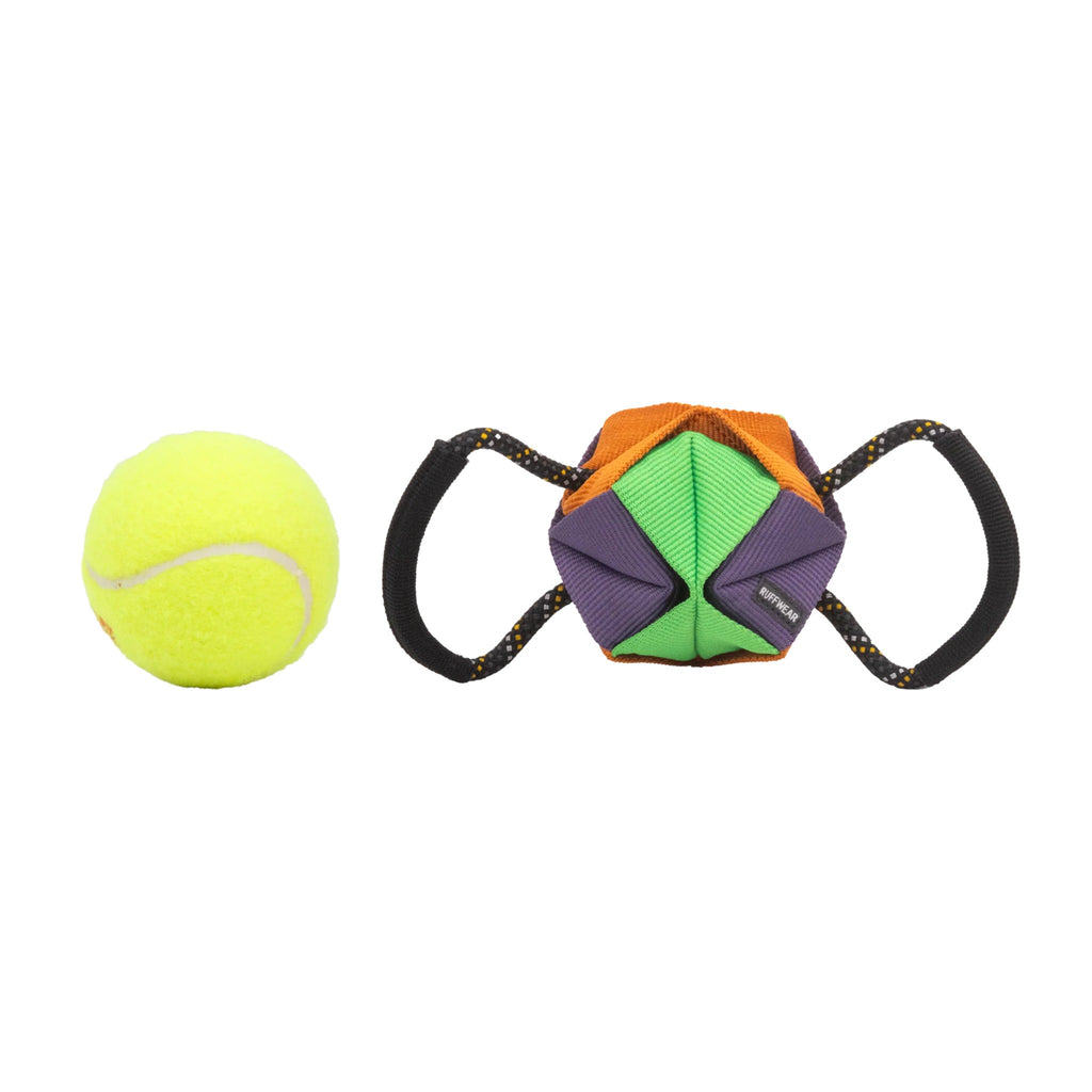 Ruffwear Webbing Remix Dog Tug Toy - צעצוע משיכה והעשרה אקולוגי לכלבים