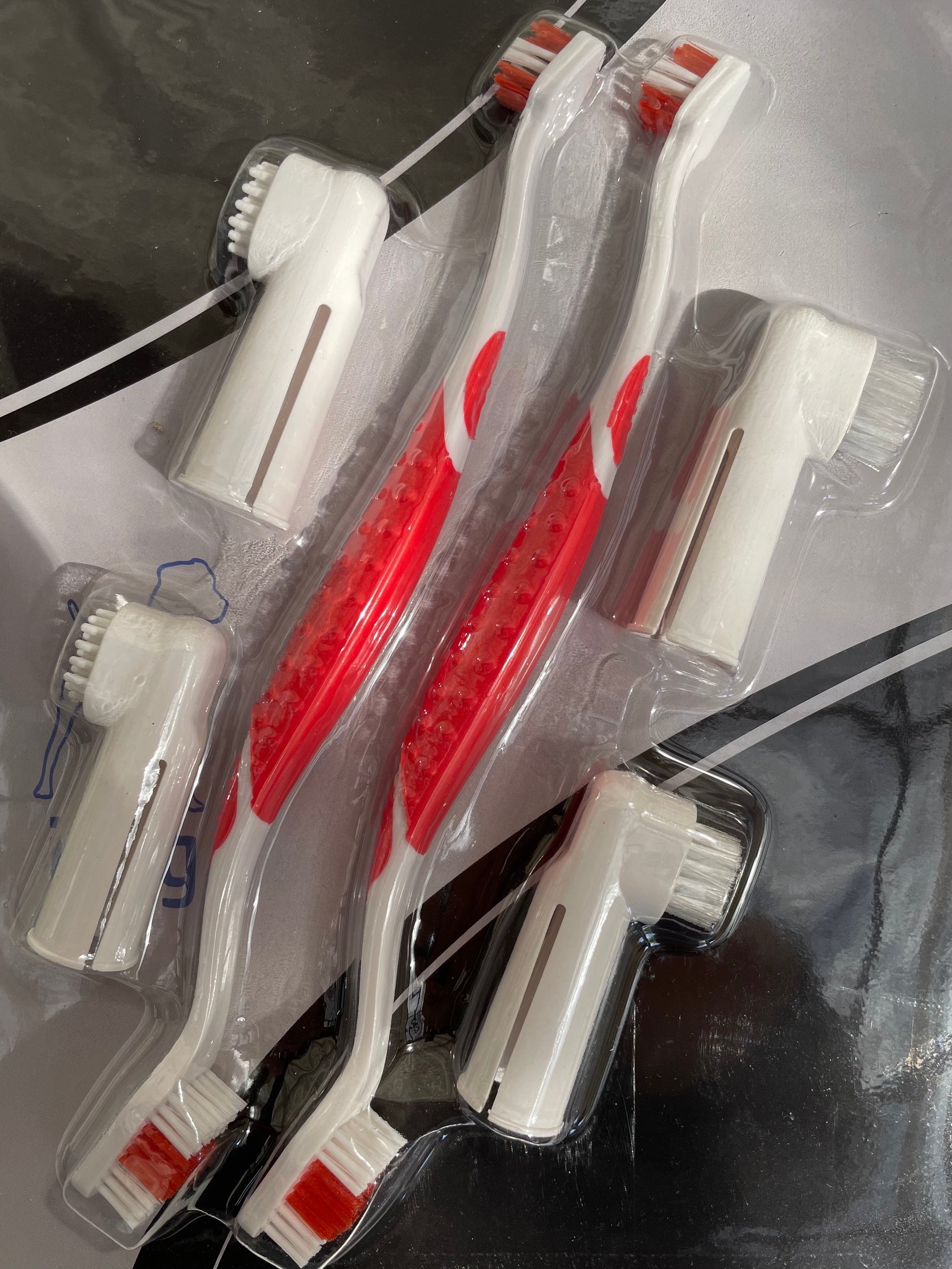 סט מברשות שיניים לכלבים וחתולים